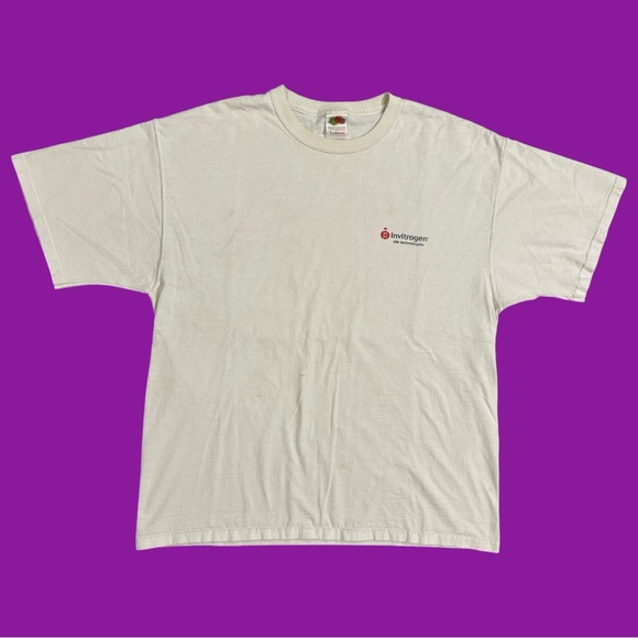 90s Invitrogen Life Technologies Tee - Picture 1 of 5